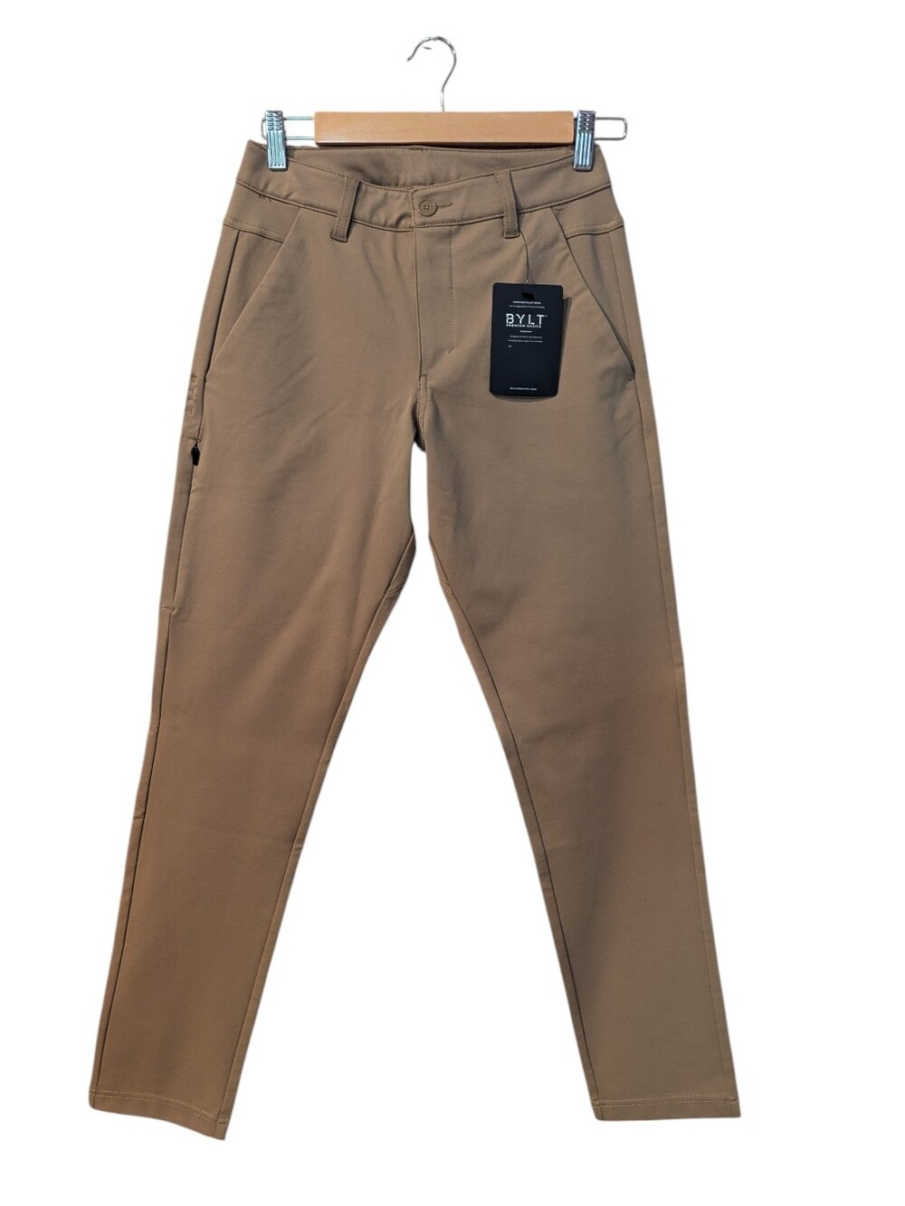 BYLT Basics Men's Straight Leg Chino  Pants in Tan